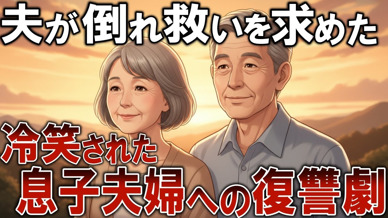 【息子夫婦】助けて！と懇願する母を冷笑した息子夫婦。あの日言われた「正論」をそっくりそのまま返しました【シニア・朗読・息子夫婦・復讐劇】