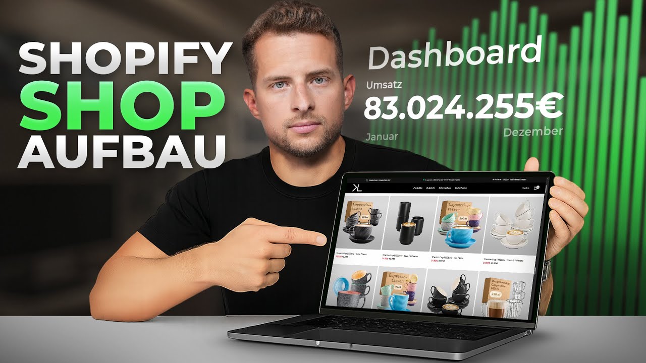 Shopify Shop Erstellen in 2025 - Schritt für Schritt Anleitung für Anfänger