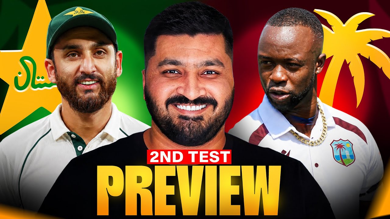 Pakistan vs West Indies 2nd Test Match Playing XI, Pitch Report and Team Changes | Conditions |