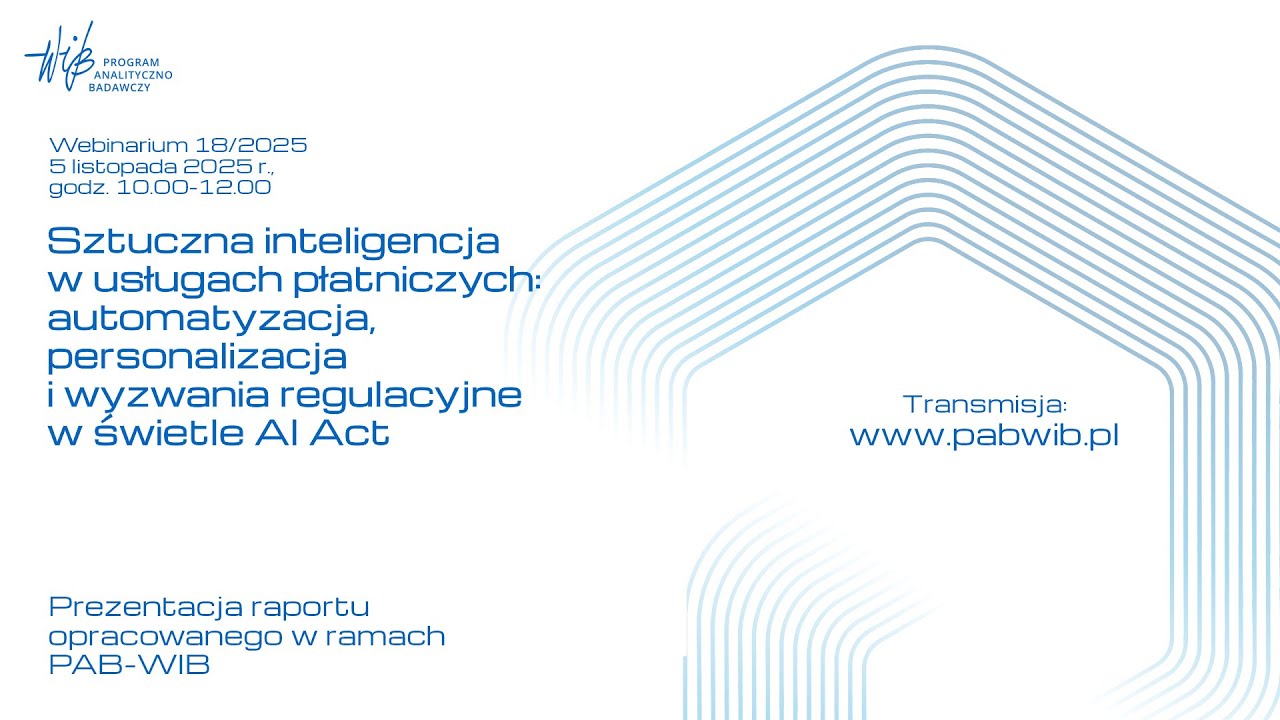 Sztuczna inteligencja w usługach płatniczych