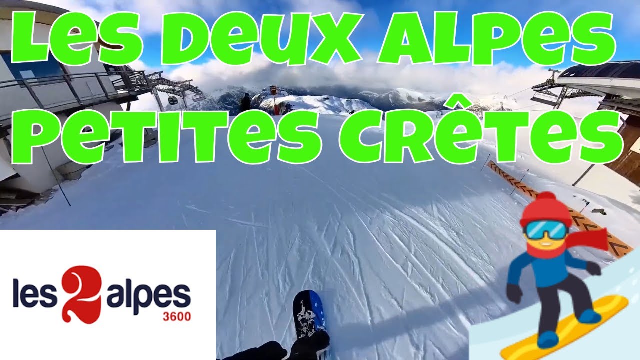 Les Deux Alpes 2023 - Petites Crêtes Green Run