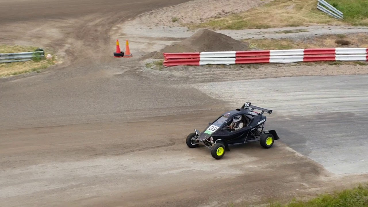 Crosskart Xtreme A-final NEZ Haninge 2018 Bröderna Agerheim