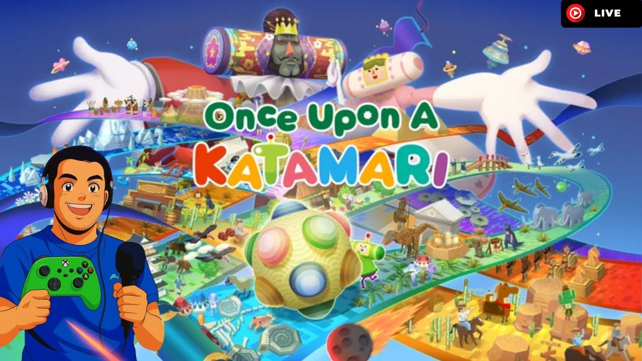 O jogo mais MALUCO do Xbox Series S! Once Upon a Katamari LIVE 🤯