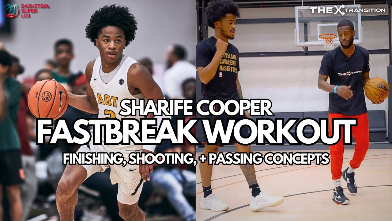 Sharife Cooper @sharife cooper  Prepares for Overseas | Fastbreak Workout w/ Coach Korey