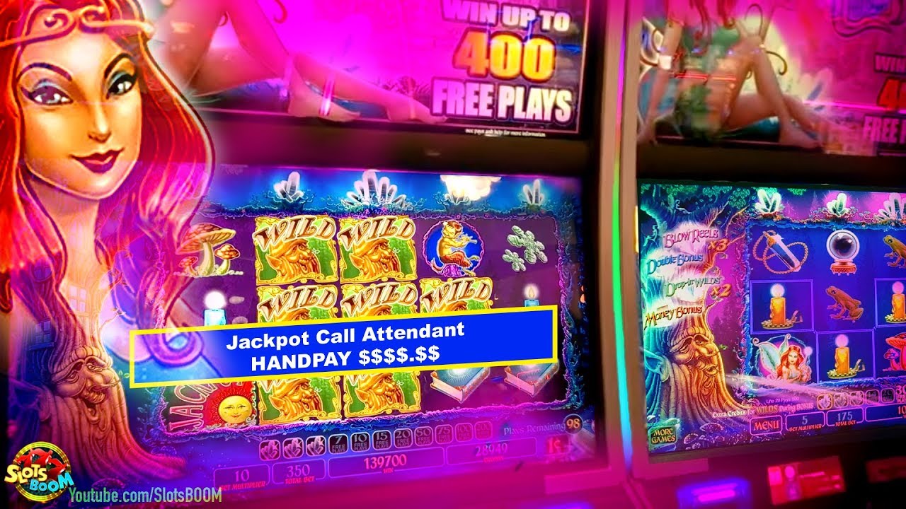 MAX BET JACKPOT 300+ GAMES!!! - Return to Crystal Forest 1c Wms Slot in CASINO - HANDPAY!!!