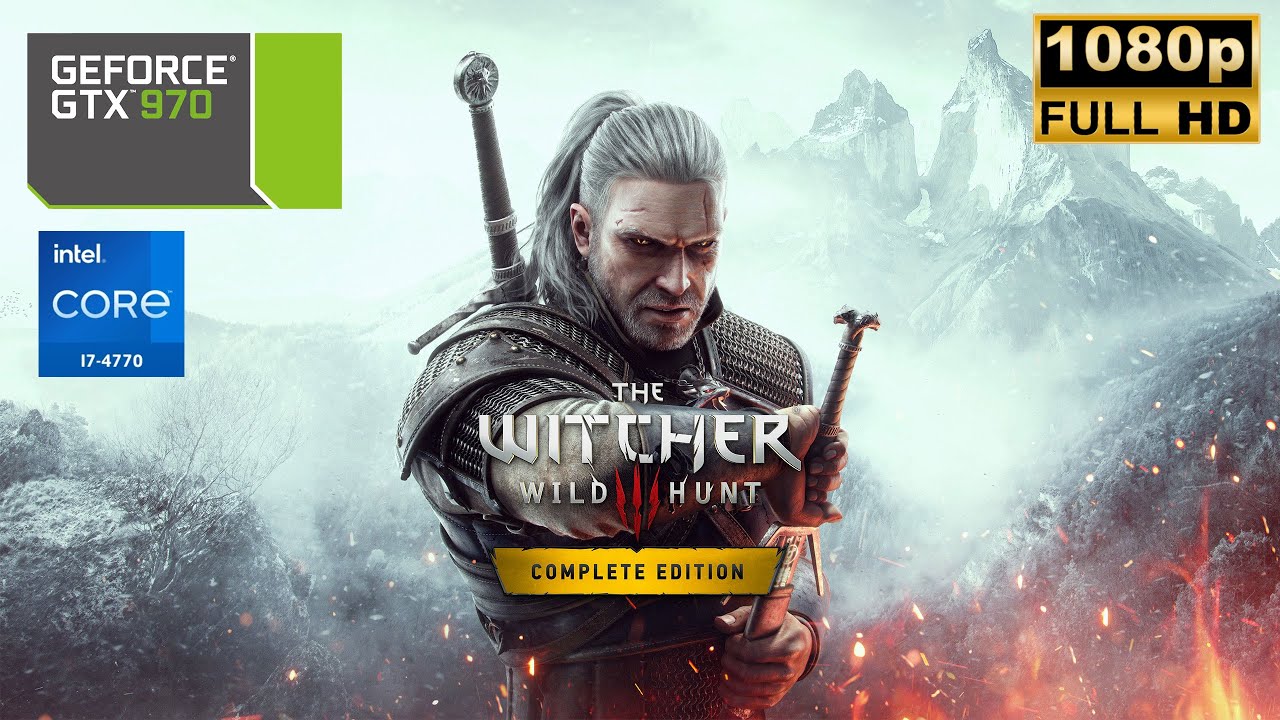 The Witcher 3 - GTX 970 4gb + i7 4770 | Medium setting 1080p