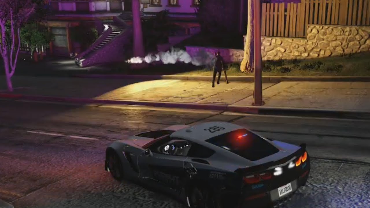 PB attack Roosters Rest with an RPG on foot (PD POV) | NoPixel