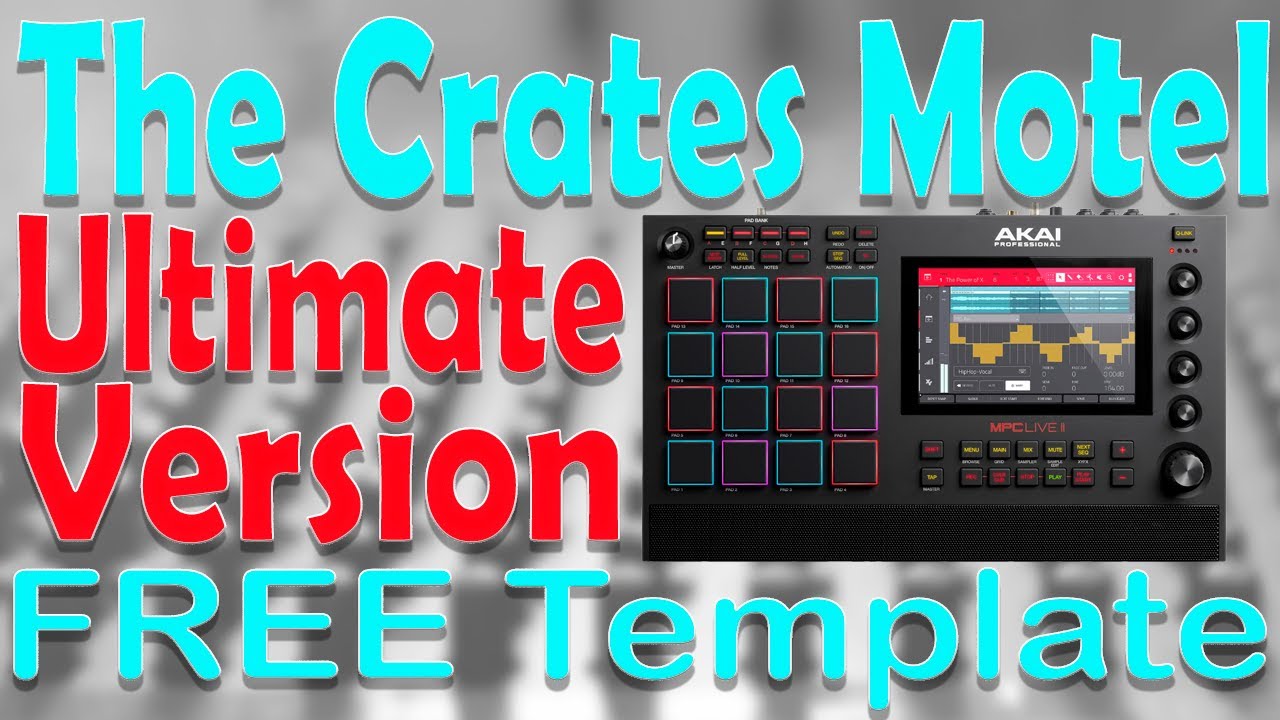 NEW FREE ULTIMATE Template! MPC 3.0 to help with production, mixing, gain staging, with FX Chains.