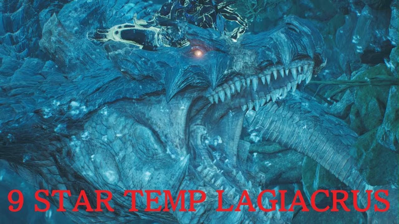 Monster Hunter Wilds: 9 Star Temperd Lagiacrus, No Carts, Solo, Bow