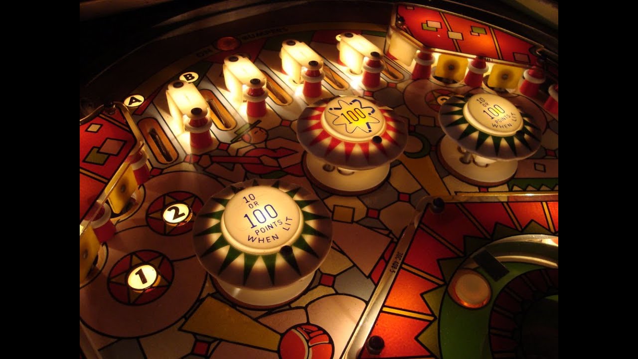 1973 Spanish Eyes Pinball — все готово и игра идет отлично!
