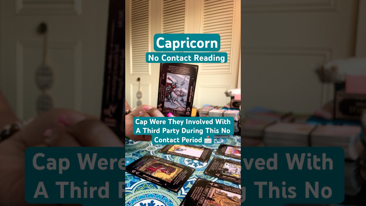 ♑️ #Capricorn No Contact Message #Tarot #Love #Nocontact #Reading #Horoscope