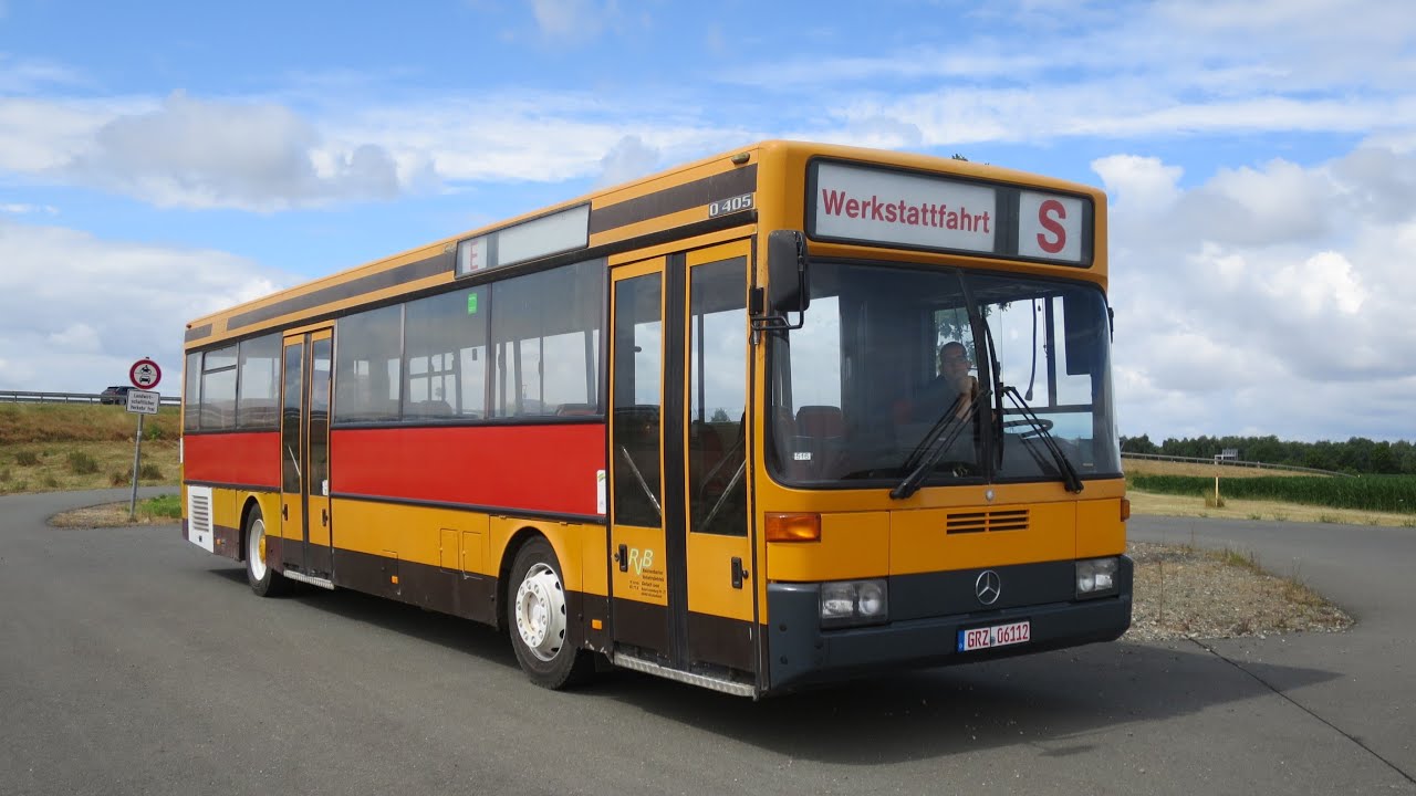 [Sound] Bus MB O 405 | ex NOH-CD 965 | ex Nordhorner Versorgungsbetriebe GmbH, Nordhorn