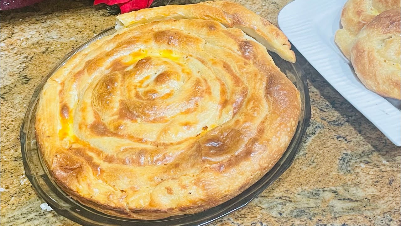 Pecivo / Maznik / Pita / So Paricka / Traditional Macedonian / Maznik