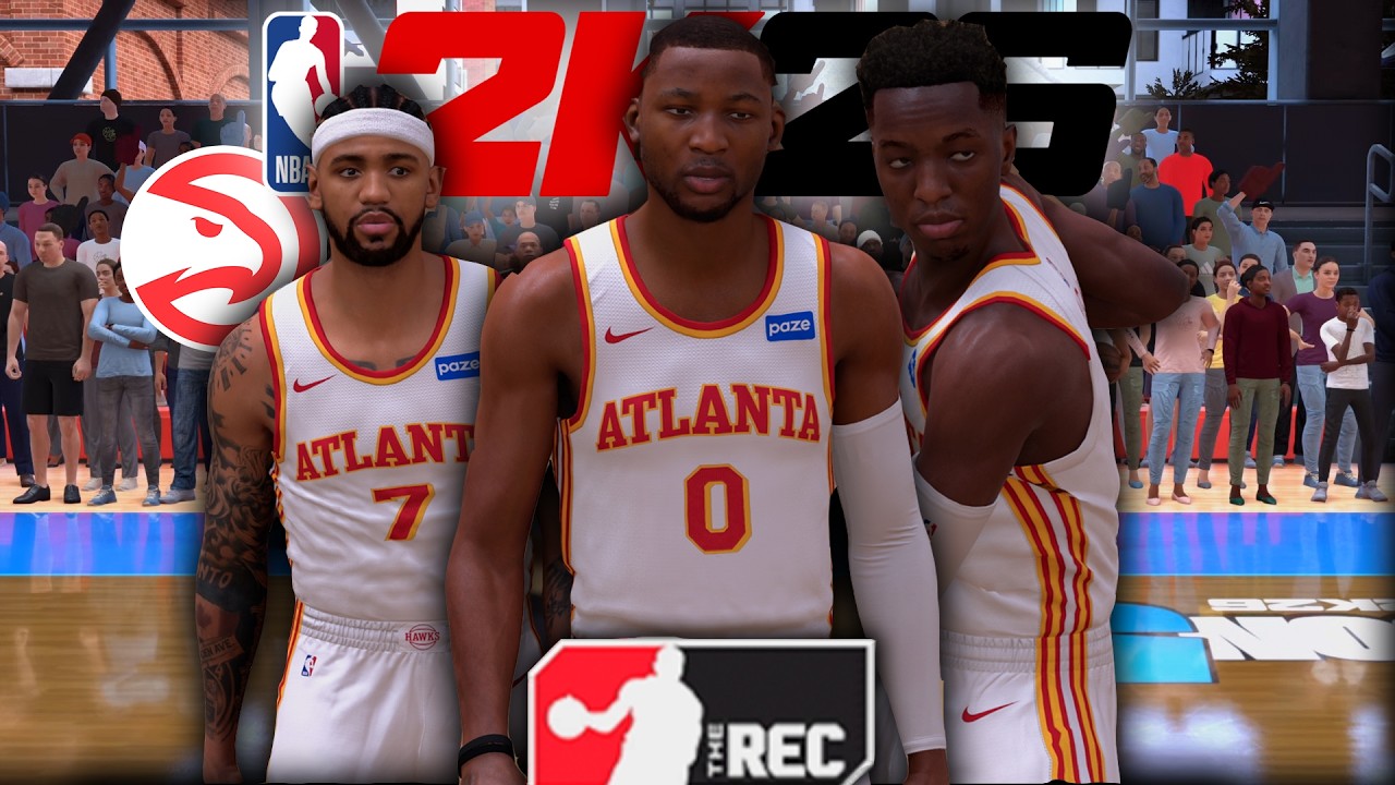 Squad Random Rec With 99OVR Hawks Builds | NBA 2K26 Stream