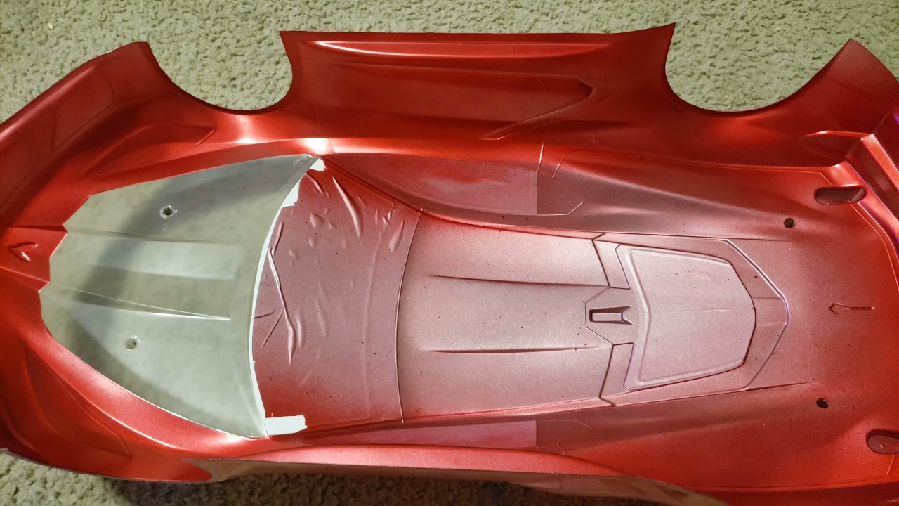 Painted & Finished My Arrma Felony ProtoForm C8 Corvette Body (Read Description)