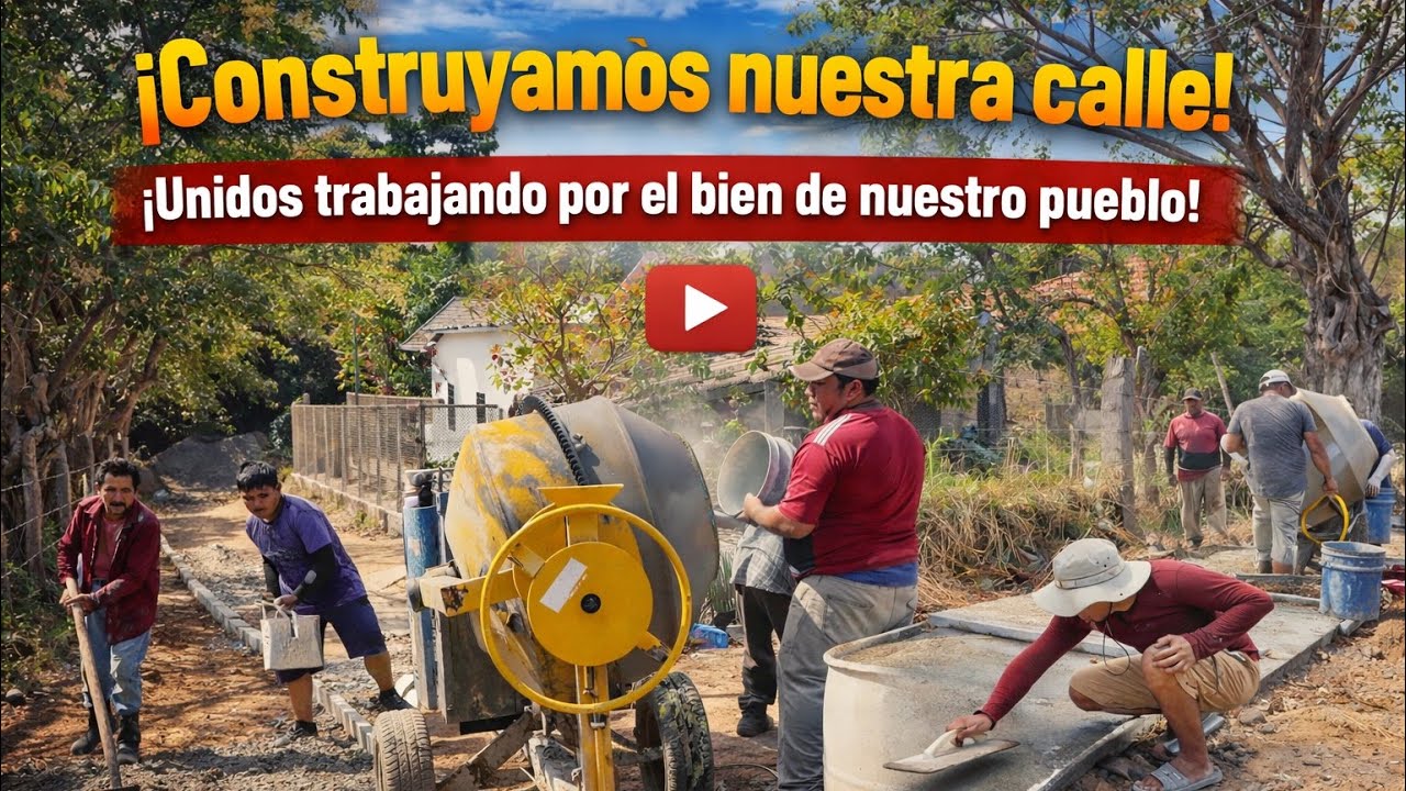 HOY ES UN HECHO, ESTAMOS HACIENDO LA CALLE FRENTE A LA CASA DE LOS WALKING EN COMUNIDAD. ¿💵?