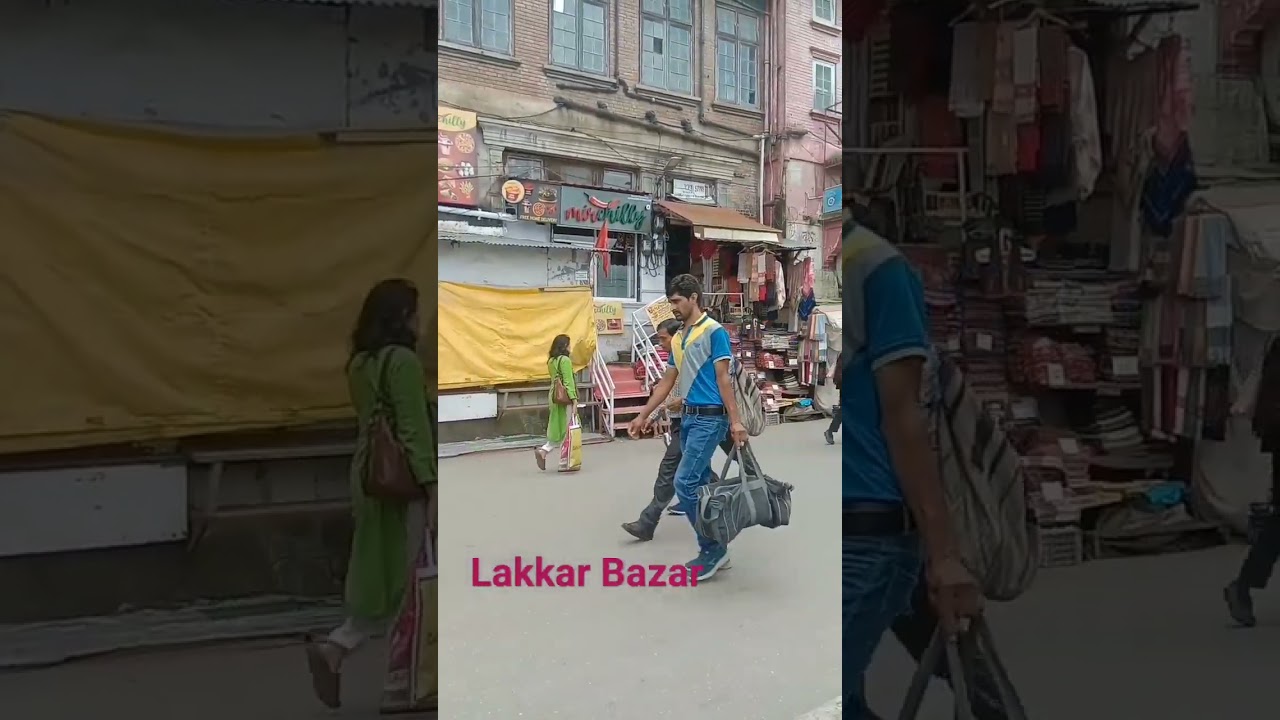 Lakkar Bazaar Shimla.