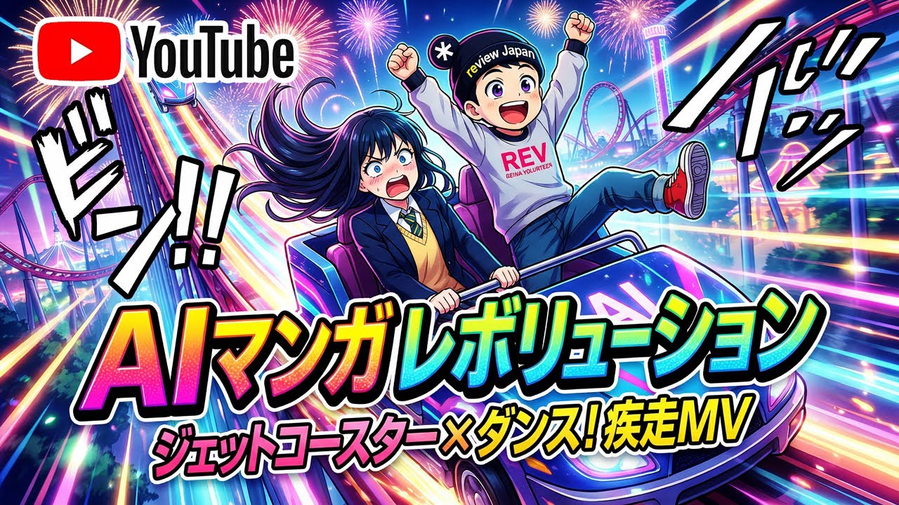 【没入型AIダンスMV】ジェットコースターみたいに駆け抜ける映像体験　Immersive AI Dance MV｜Ride the Speed, Feel the Motion