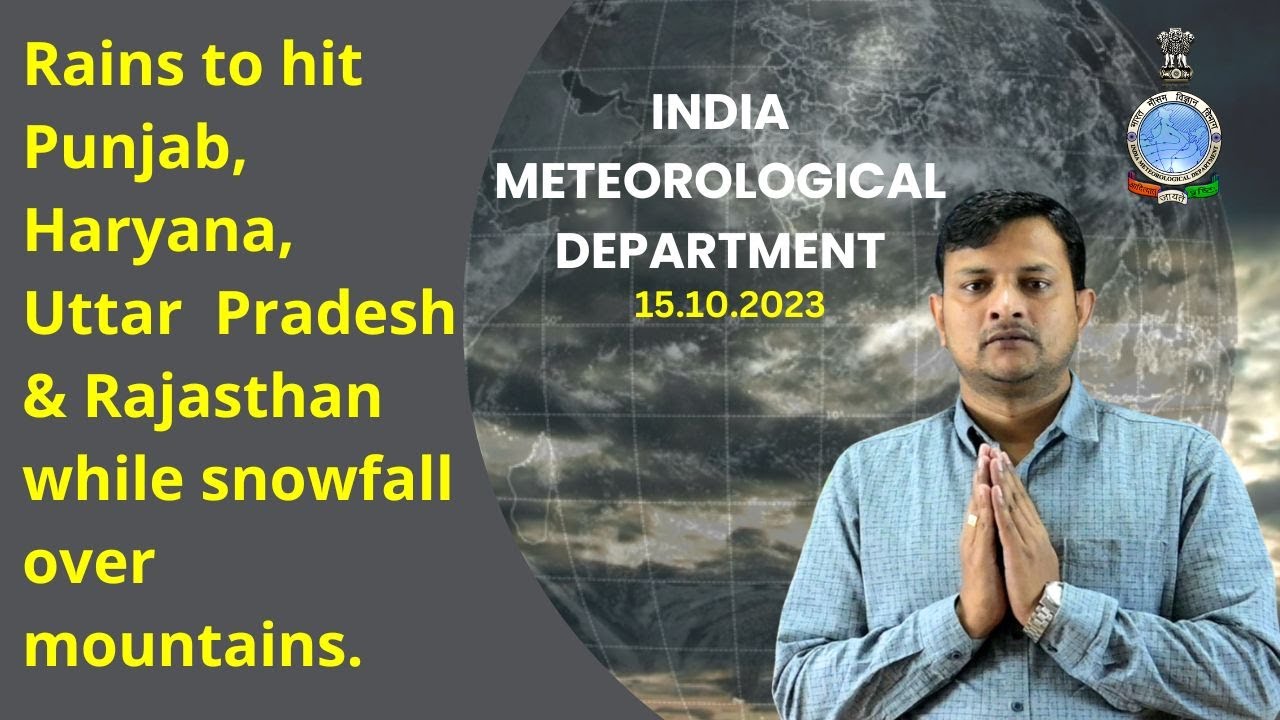 Rainfall to wet North West India while heavy rain expected in Kerala and Tamil Nadu.
