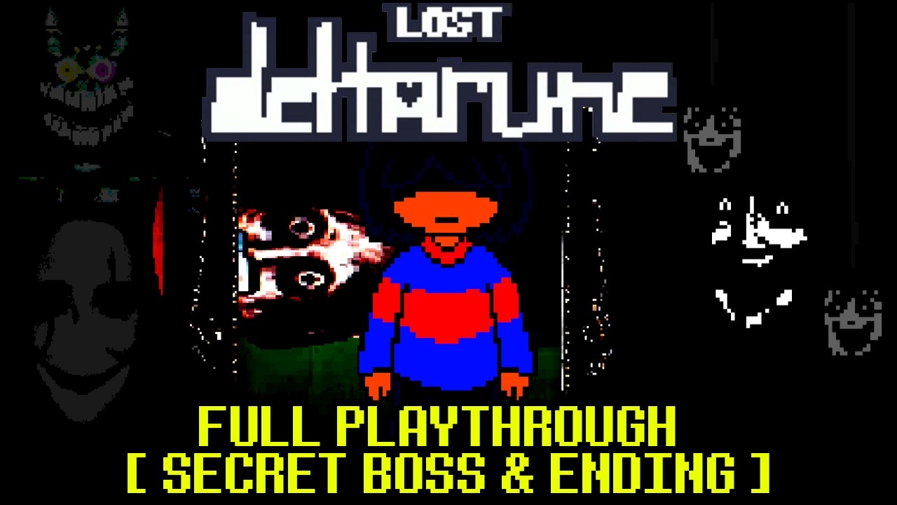 LOST DELTARUNE FULL PLAYTHROUGH (FAN-GAME) [ No Commentary | SECRET BOSS | SECRET ENDING ]