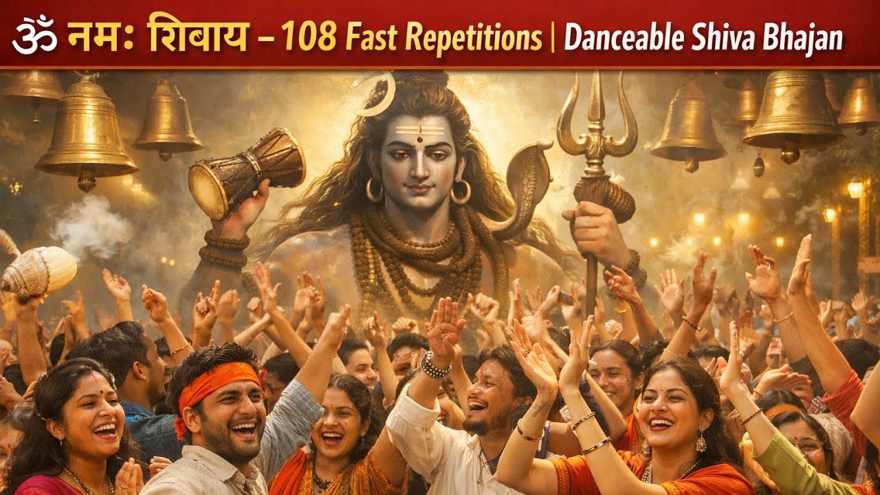 ॐ नमः शिवाय – 108 बार जाप | Mahadev bhajan     @vbeatz-V 