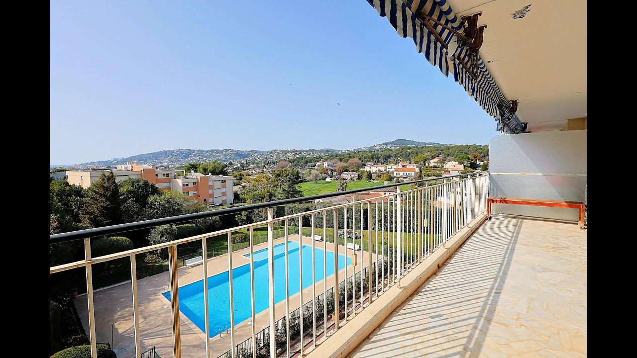 ANTIBES — FONTMERLE | 3 PIÈCES | 66 m² | TERRASSE | VUE MER