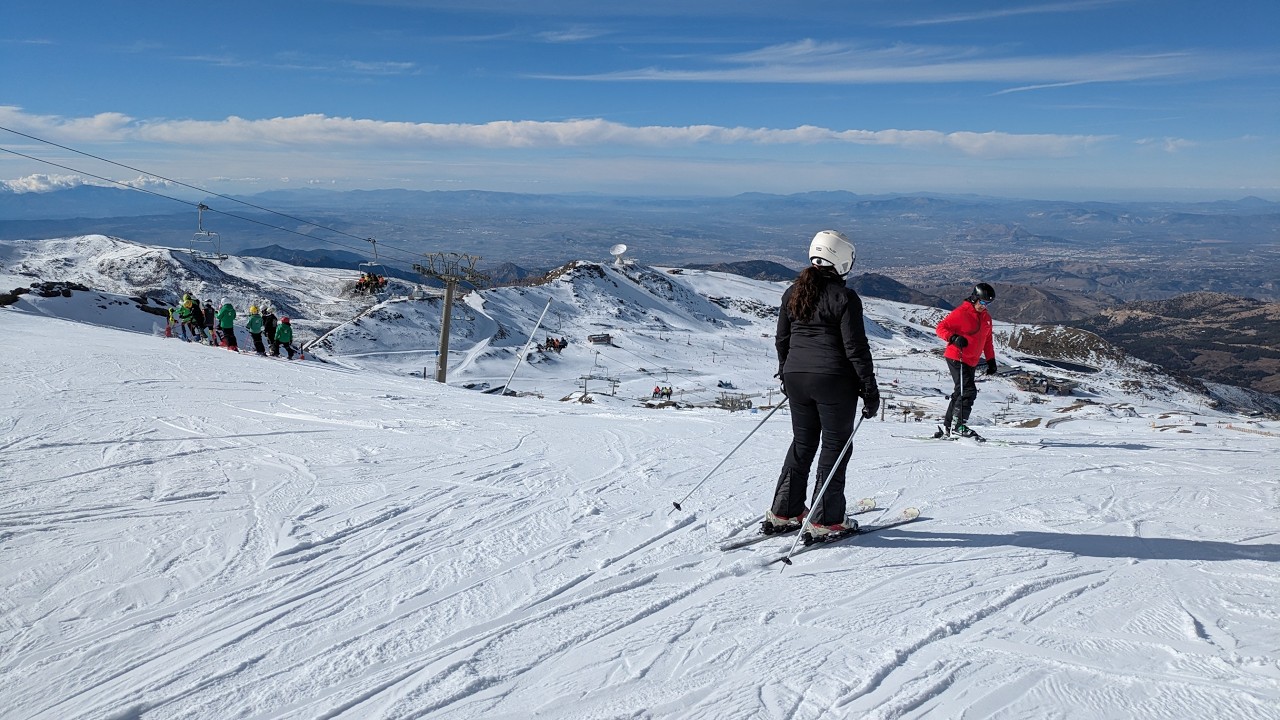 🇪🇸 Sierra Nevada: Following my Ski Instructor