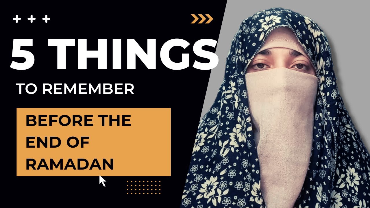 The Last 3 Days of Ramadan - What to do?|5 things to do in last days of ramadan|ending ramadan