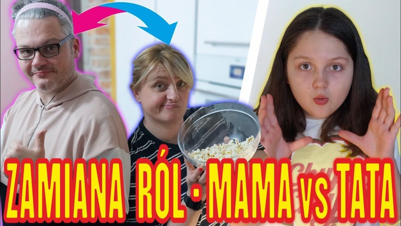 ZAMIANA RÓL 😁 MAMA I TATA 😂