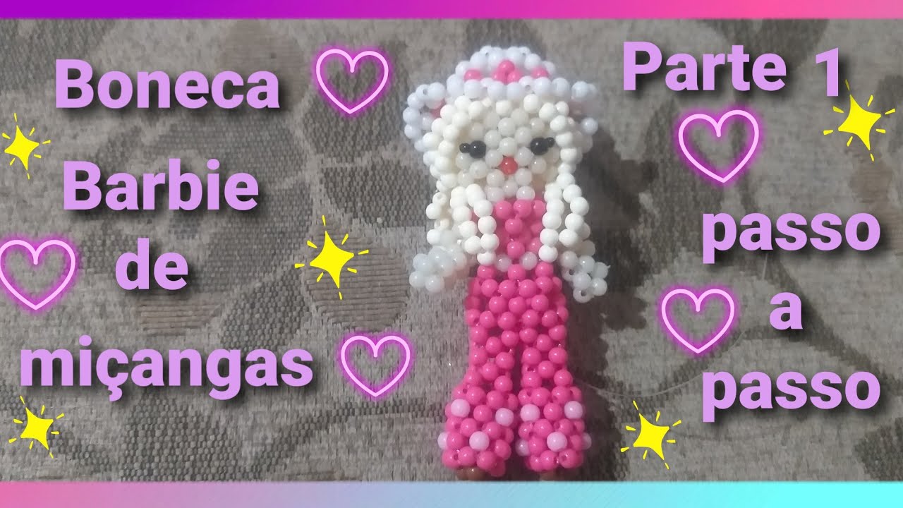 Boneca Barbie de mipasso a passo ( parte 1 )