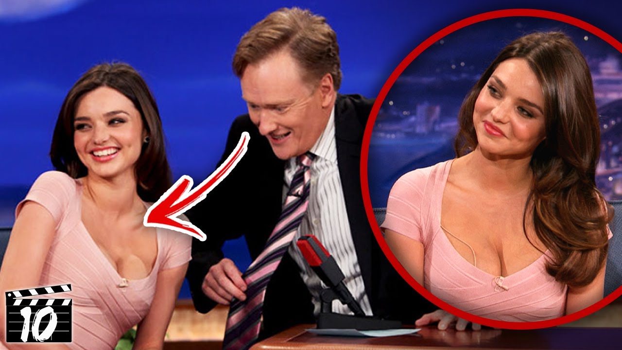 Top 10 Celebrities Who Were Caught Being Rude On Talk Shows