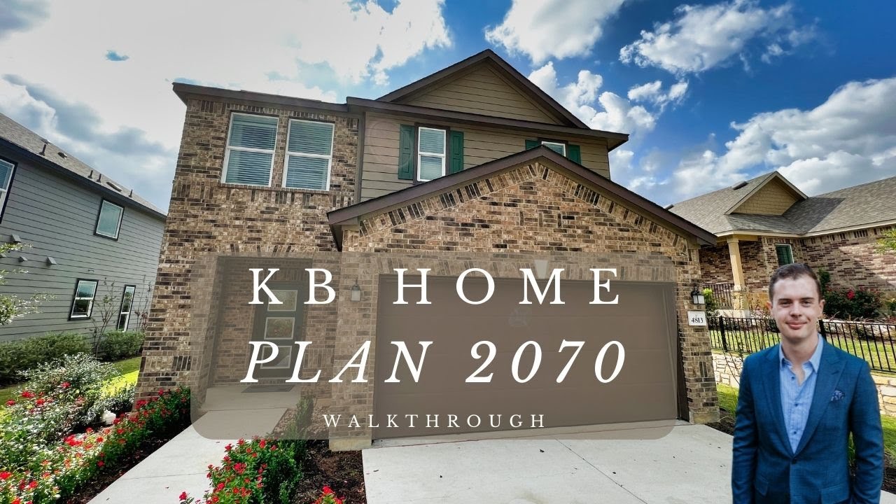 KB Home | Plan 2070 | Austin New Construction Home Tour | EastVillage Manor Texas|