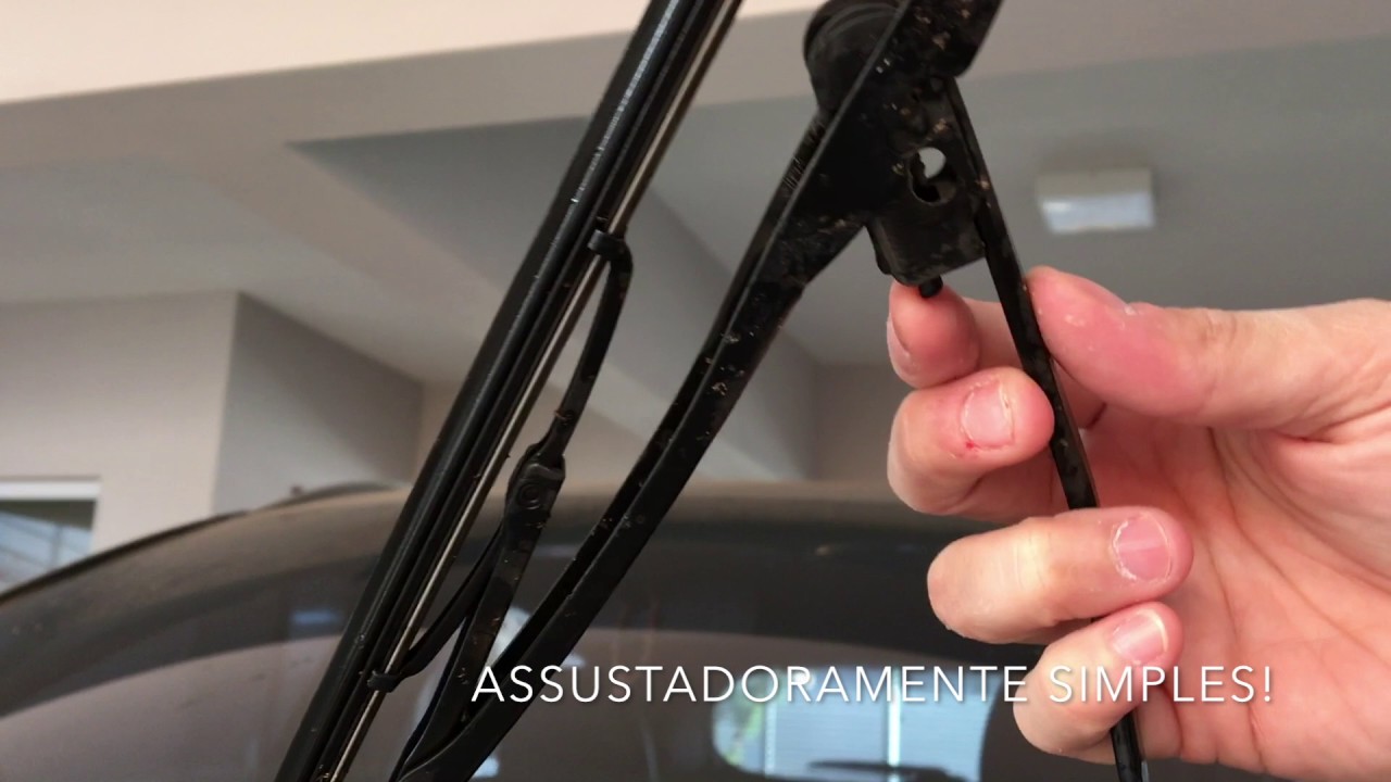 Trocando as palhetas do limpador do Honda HR-V, FIT e CITY: Bosch Aerofit
