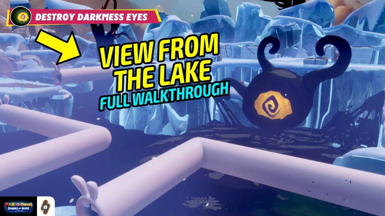 View from the Lake Spark Mission Full Gameplay | Mario Rabbids: Sparks of Hope Walkthrough
