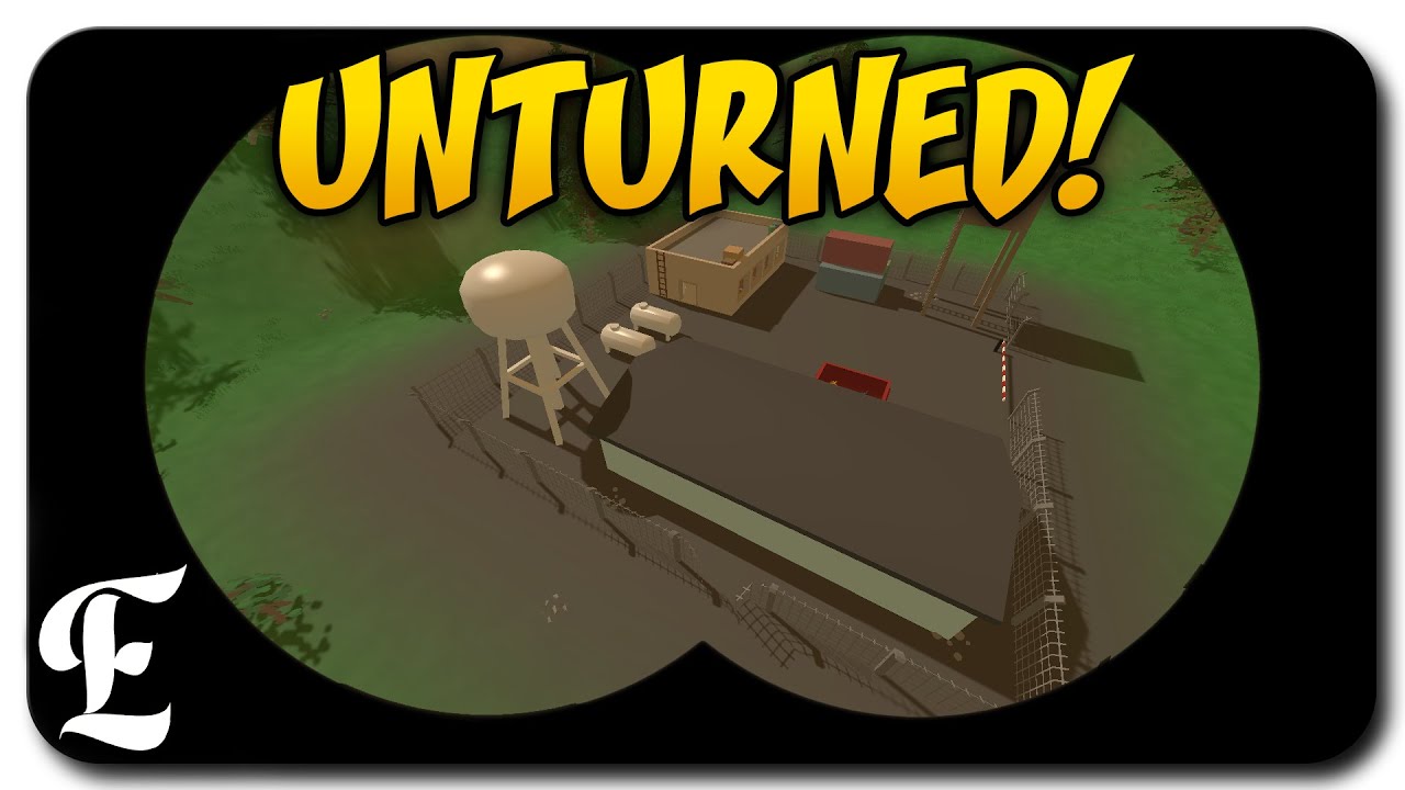 Unturned ➤ FLOATING BASE IN THE SKY! [w/Facecam]