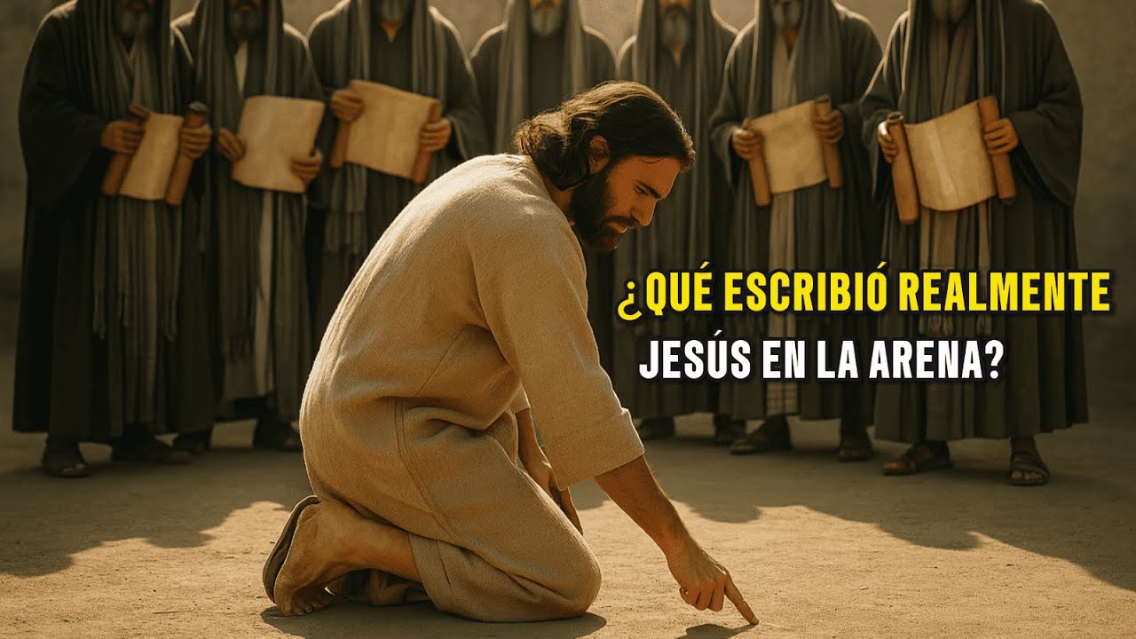 ¿Qué ESCRIBIÓ Realmente Jesús en la ARENA? El Secreto que los Fariseos Intentaron Ocultar