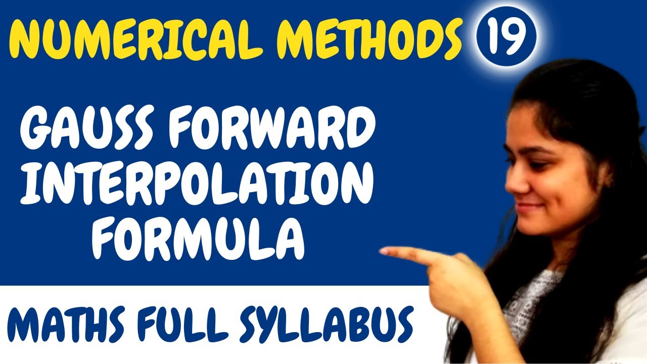 Introduction to Gauss Forward Interpolation Formula|Numerical Methods|Dream Maths