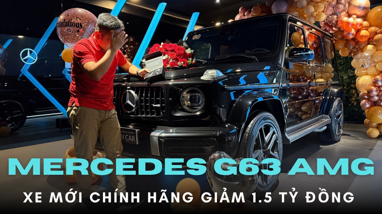 Bỏ hơn 9 tỷ tậu Mercedes-AMG G63 mới, anh chủ bị chê mua bản thiếu nên ngại không dám ra nhận xe!