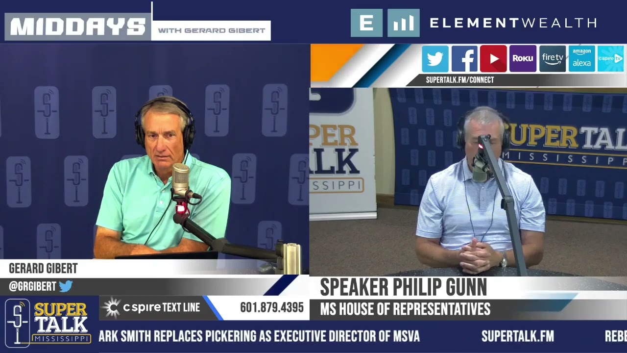 Speaker Philip Gunn Joins MidDays