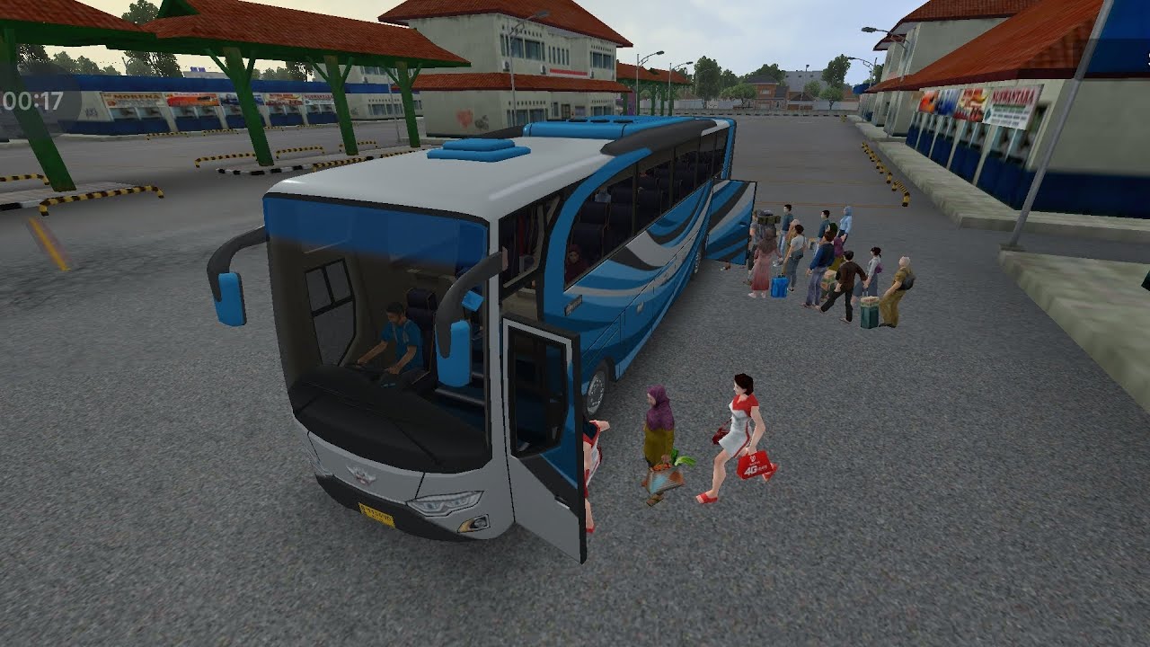 Bus Simulator Indonesia Indian Bus Mod 🚍 | Realistic Driving & Passenger Pick Up