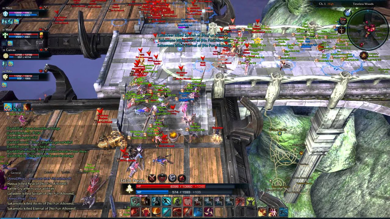 [TERA] TFT Flanking NFA @ IoD 1080p HD