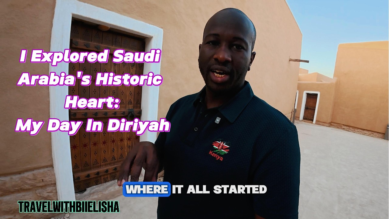 From Kenya to the Kingdom's Roots: My Journey into History at Diriyah | At-Turaif Vlog