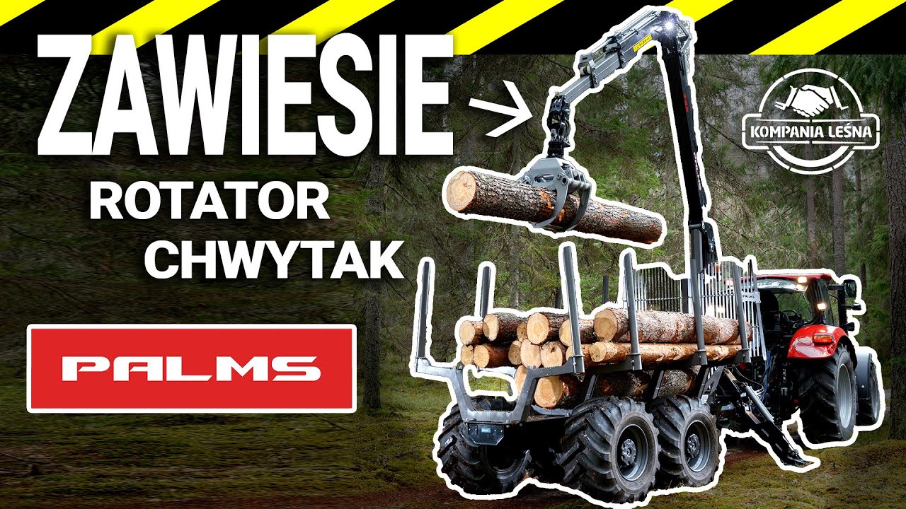 PORADNIK: Wszystko o ZAWIESIACH w żurawiach leśnych Palms | Jak konserwować? #maszynyleśne
