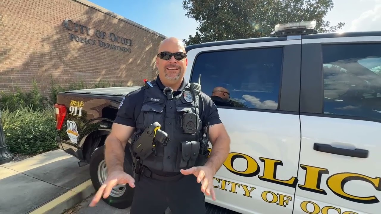 Officer Duane Hunt Singing