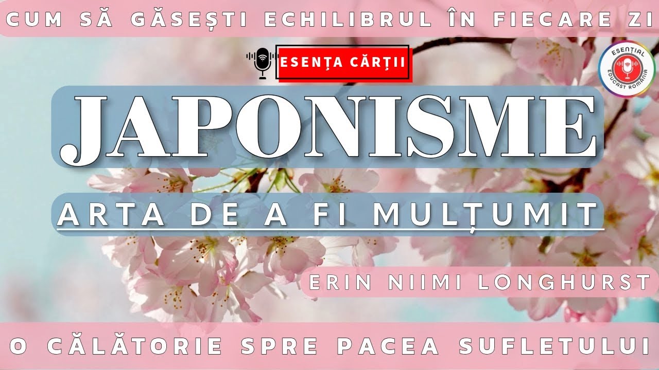 🔴Japonisme. Arta de a fi mulțumit|Cum să găsești liniștea, frumusețea și sensul în viața de zi cu zi