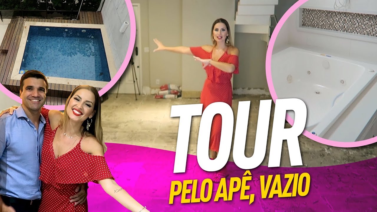 TOUR PELO APÊ NOVO VAZIO _  Ep. 1