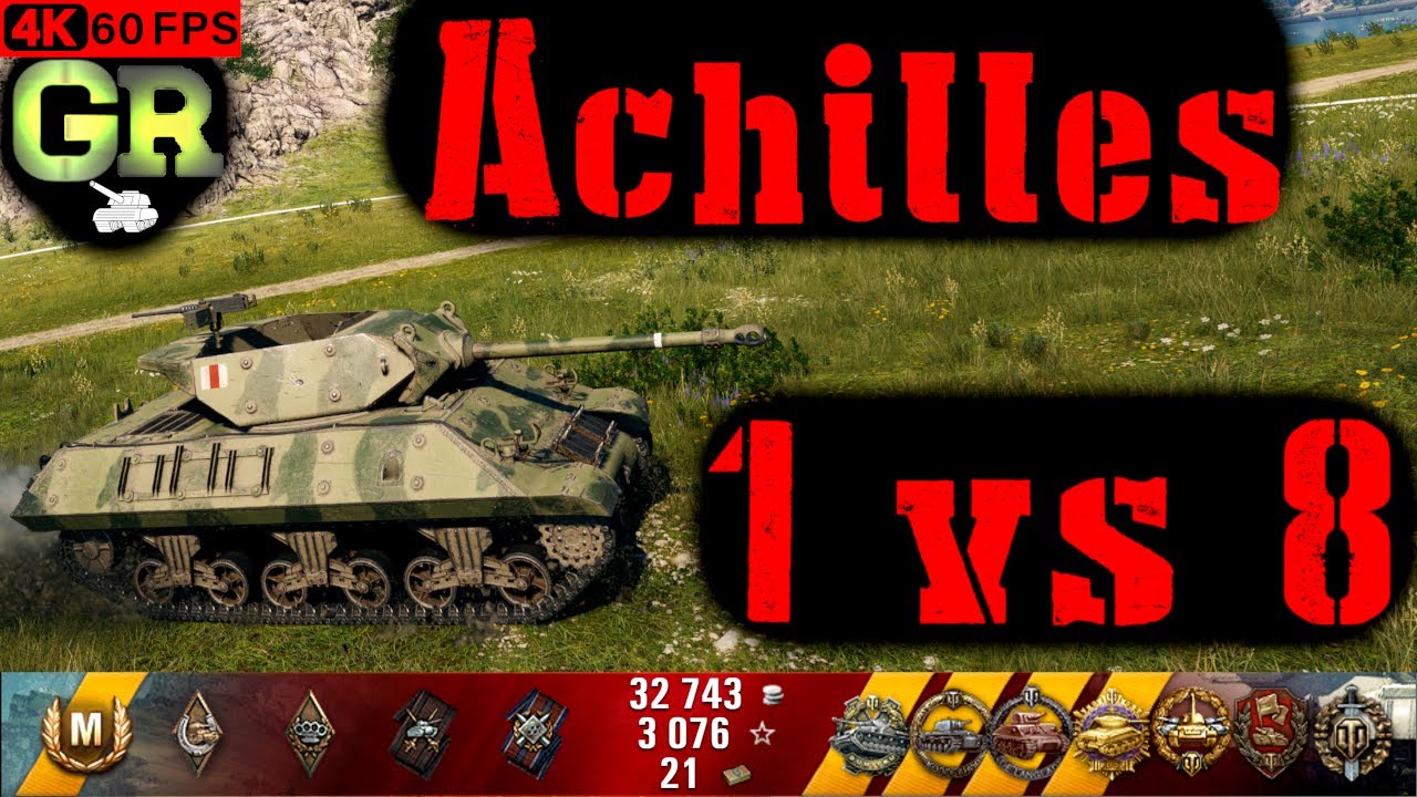 World of Tanks Achilles Replay - 11 Kills 2.9K DMG(Patch 1.4.0)