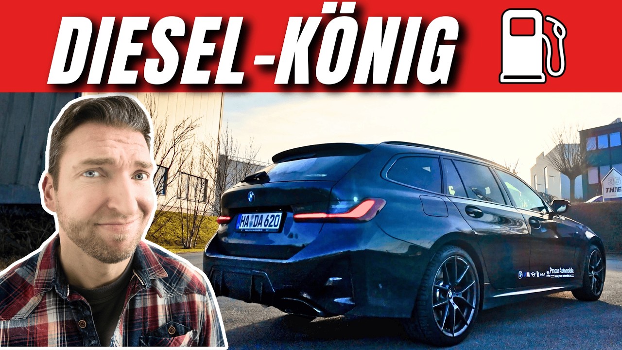 BMW M340d 2026 340 PS: Über 1.000 km Reichweite & unter 5 Liter?! Das hätte ich nicht gedacht