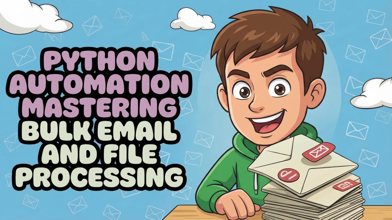 Python Automation Mastering Bulk Email and File Processing