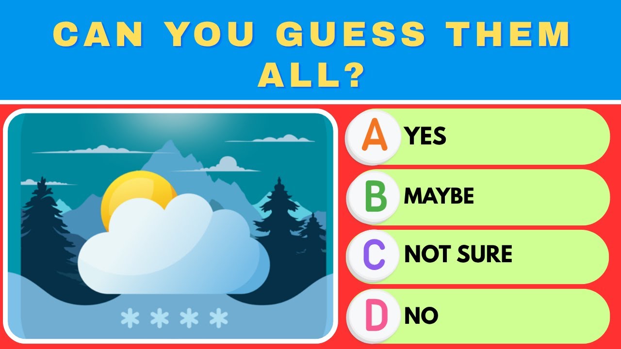 🌦️ Ultimate Weather Quiz Challenge! | Test Your Knowledge About Climate, Clouds & Storms 🌪️